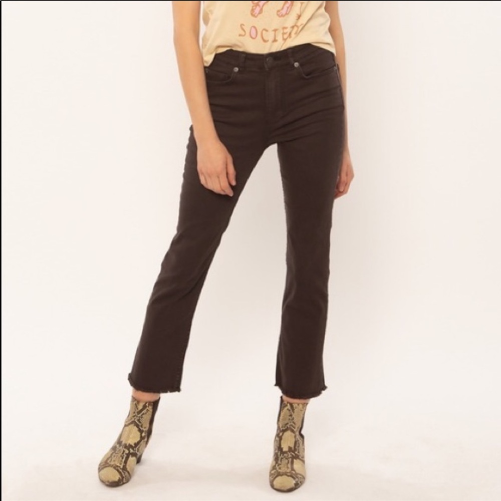 Amuse society cropped jeans